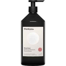 Thankyou. Body Wash Botanical Geranium Rose & Wood Pump 1L