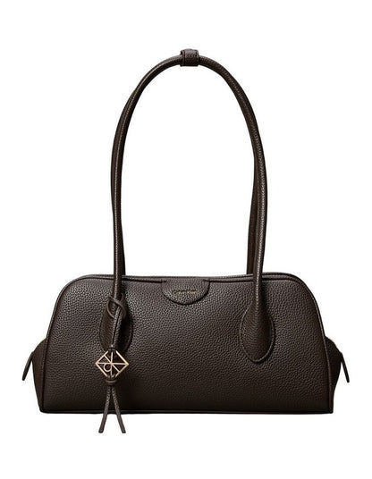 Emblem Trio Shoulder Bag in Chocolate