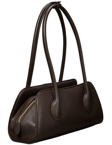 Emblem Trio Shoulder Bag in Chocolate