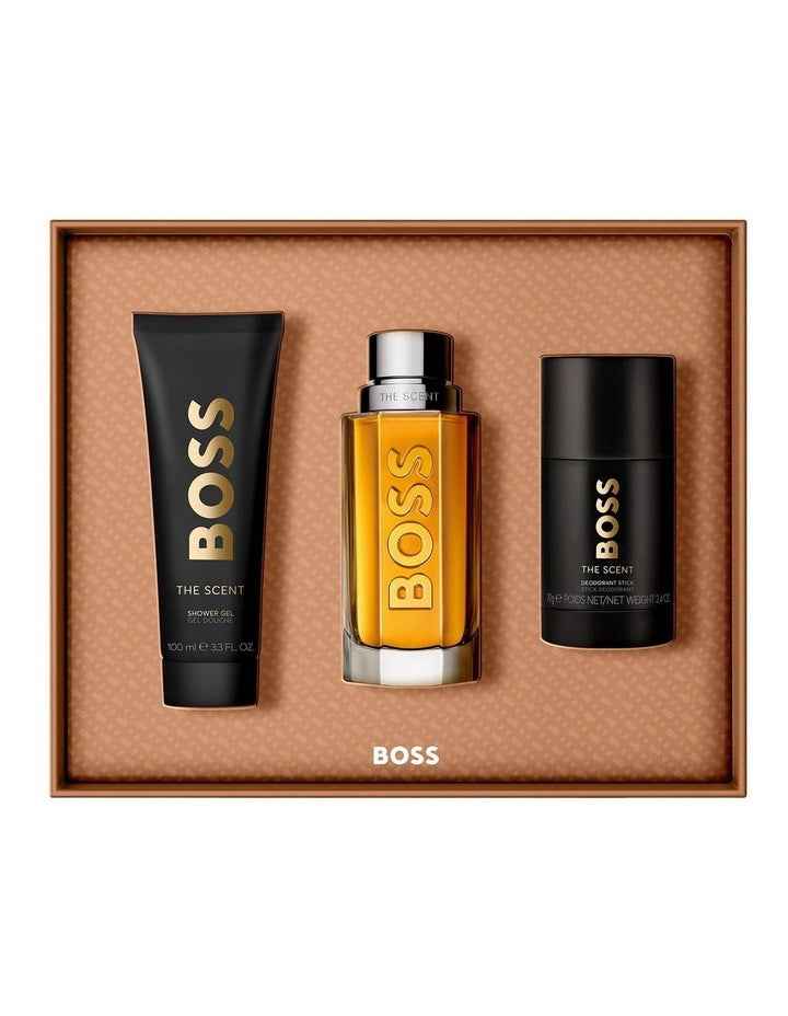 The Scent Eau de Toilette, Shower Gel, and Deodorant Stick for Men Trio Gift Set