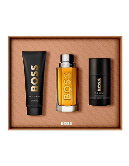 The Scent Eau de Toilette, Shower Gel, and Deodorant Stick for Men Trio Gift Set
