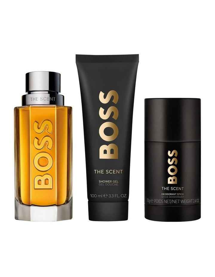 The Scent Eau de Toilette, Shower Gel, and Deodorant Stick for Men Trio Gift Set