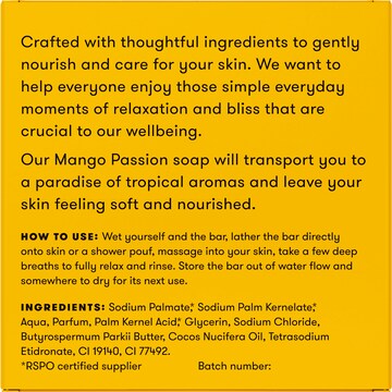 Anihana Feel Good Soap Mango & Passionfruit 120g