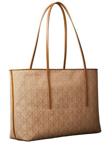 Emblem Aop Tote Bag in Cornstalk