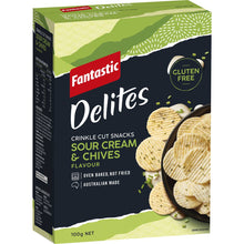 Fantastic Delites Snacks Sour Cream & Chives 100g