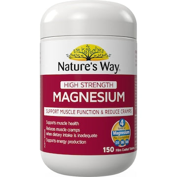 Nature's Way Magnesium Tablets 150 pack