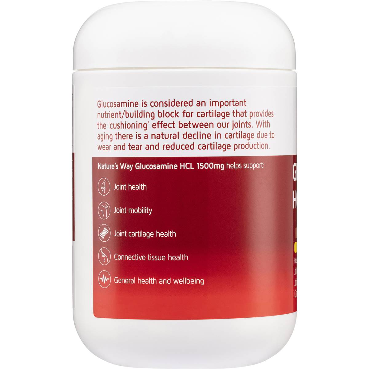 Nature's Way Glucosamine Tablets 1500Mg 180 pack