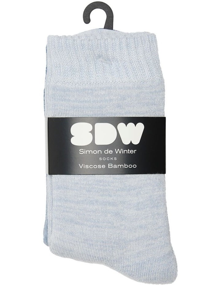 Full Terry Boot Socks 3 Pack in Multi