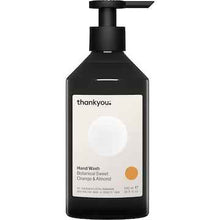 Thankyou. Hand Wash Botanical Sweet Orange & Almond Pump 500mL