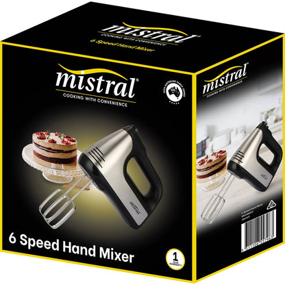 Mistral 6 Speed Hand Mixer Each