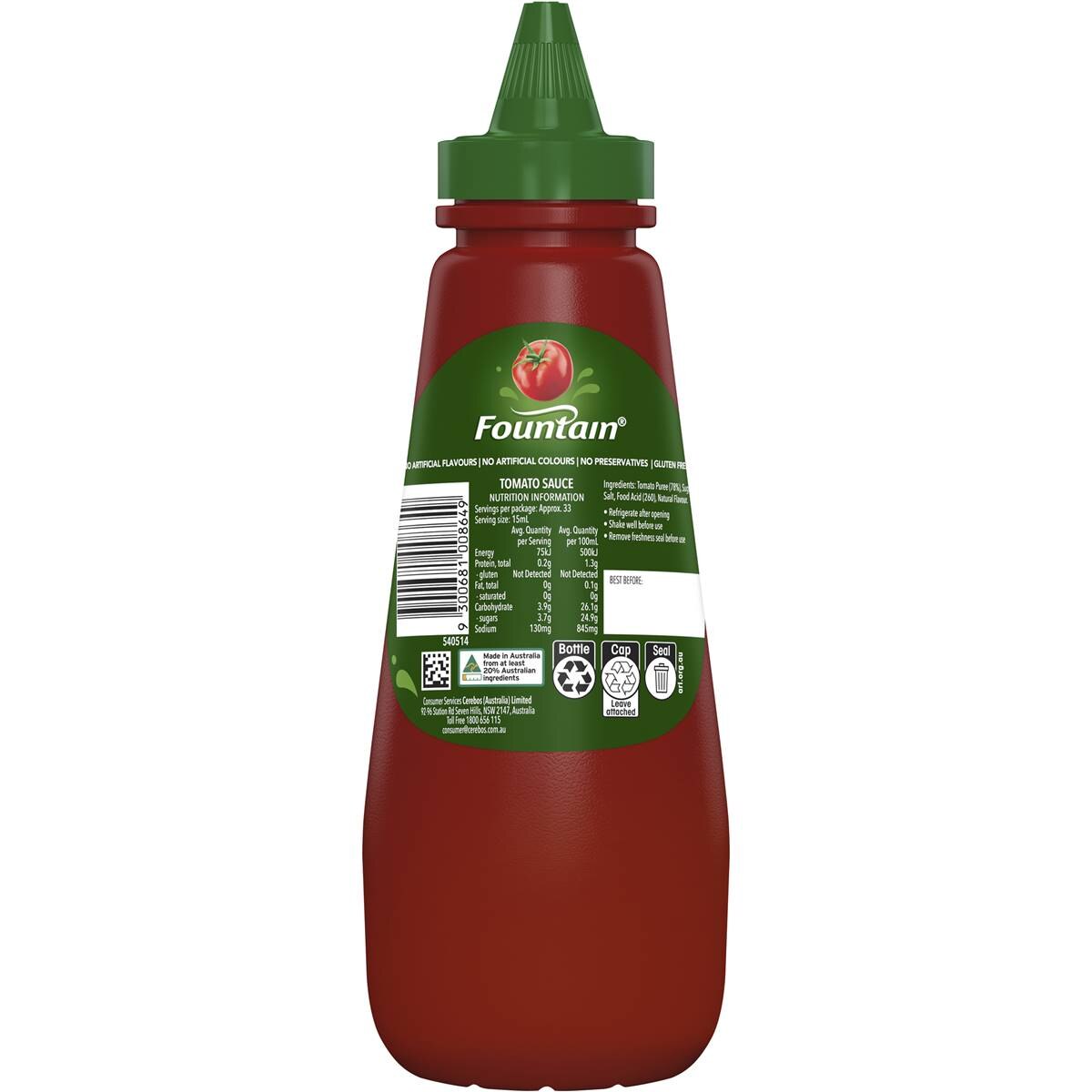 Fountain Tomato Sauce 500ml