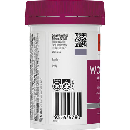 Swisse Ultivite Women's 50+ Multivitamin Tablets 60 pack