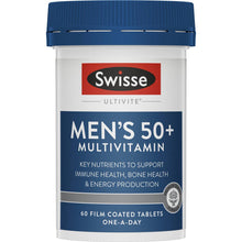 Swisse Ultivite Men's 50+ Multivitamin Tablets 60 pack