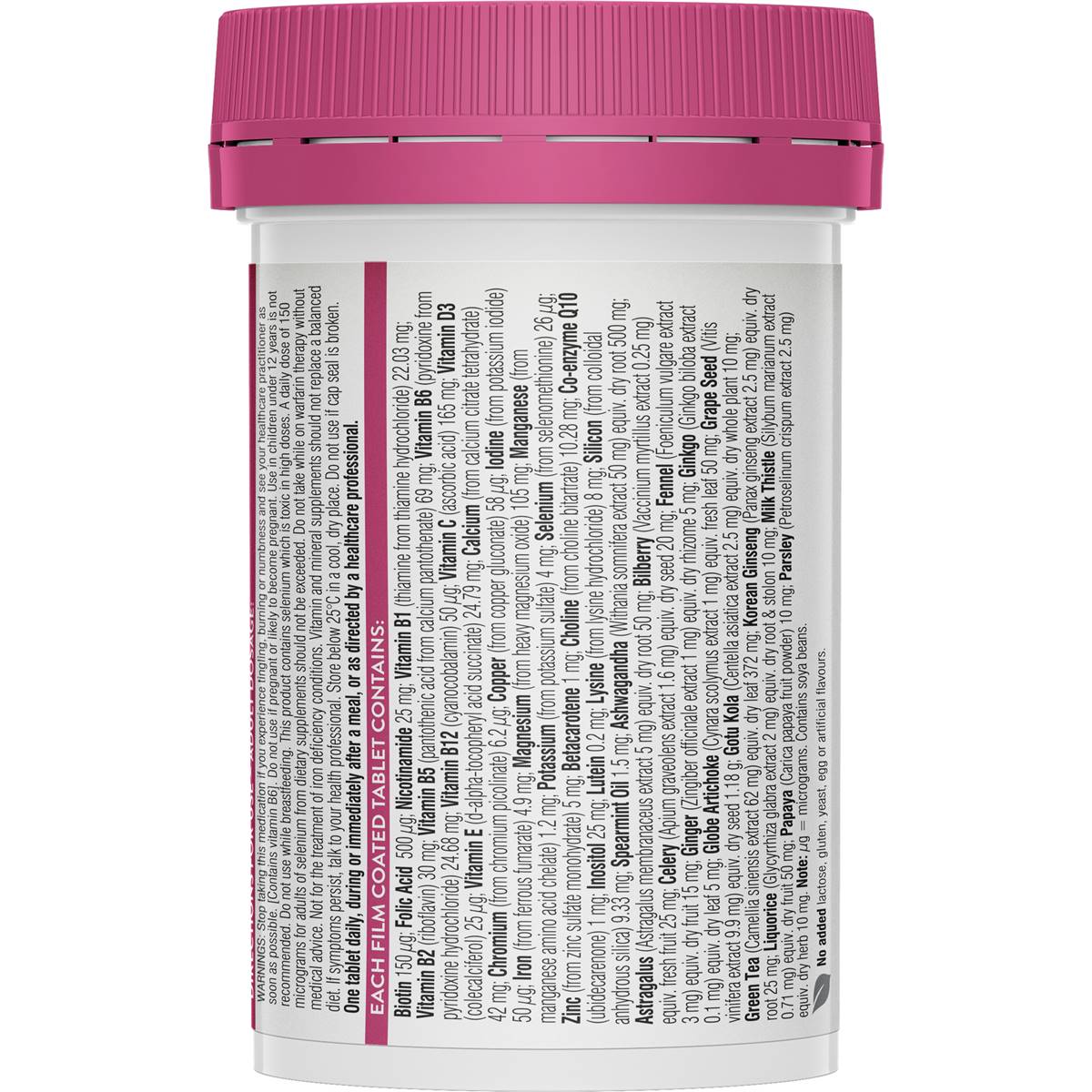 Swisse Ultivite Women's Multivitamin Tablets 60 pack