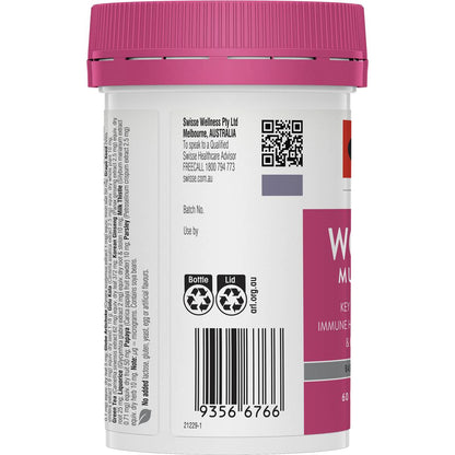 Swisse Ultivite Women's Multivitamin Tablets 60 pack