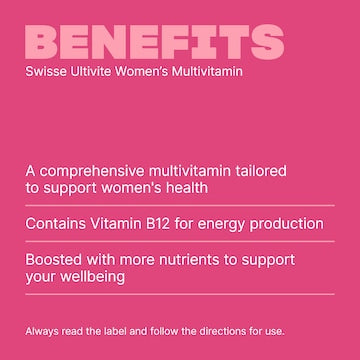 Swisse Ultivite Women's Multivitamin Tablets 60 pack