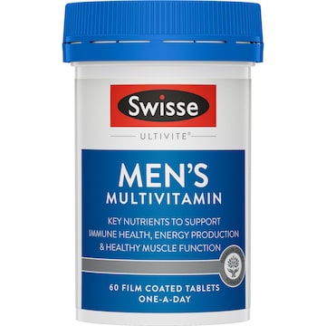 Swisse Ultivite Men's Multivitamin Tablets 60 pack