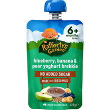 Rafferty's Garden Blueberry, Banana & Pear Pouch Yoghurt Brekkie Baby Food 120g
