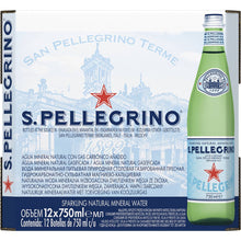 Sanpellegrino Sparkling Natural Mineral Water 750ml x12 Pack