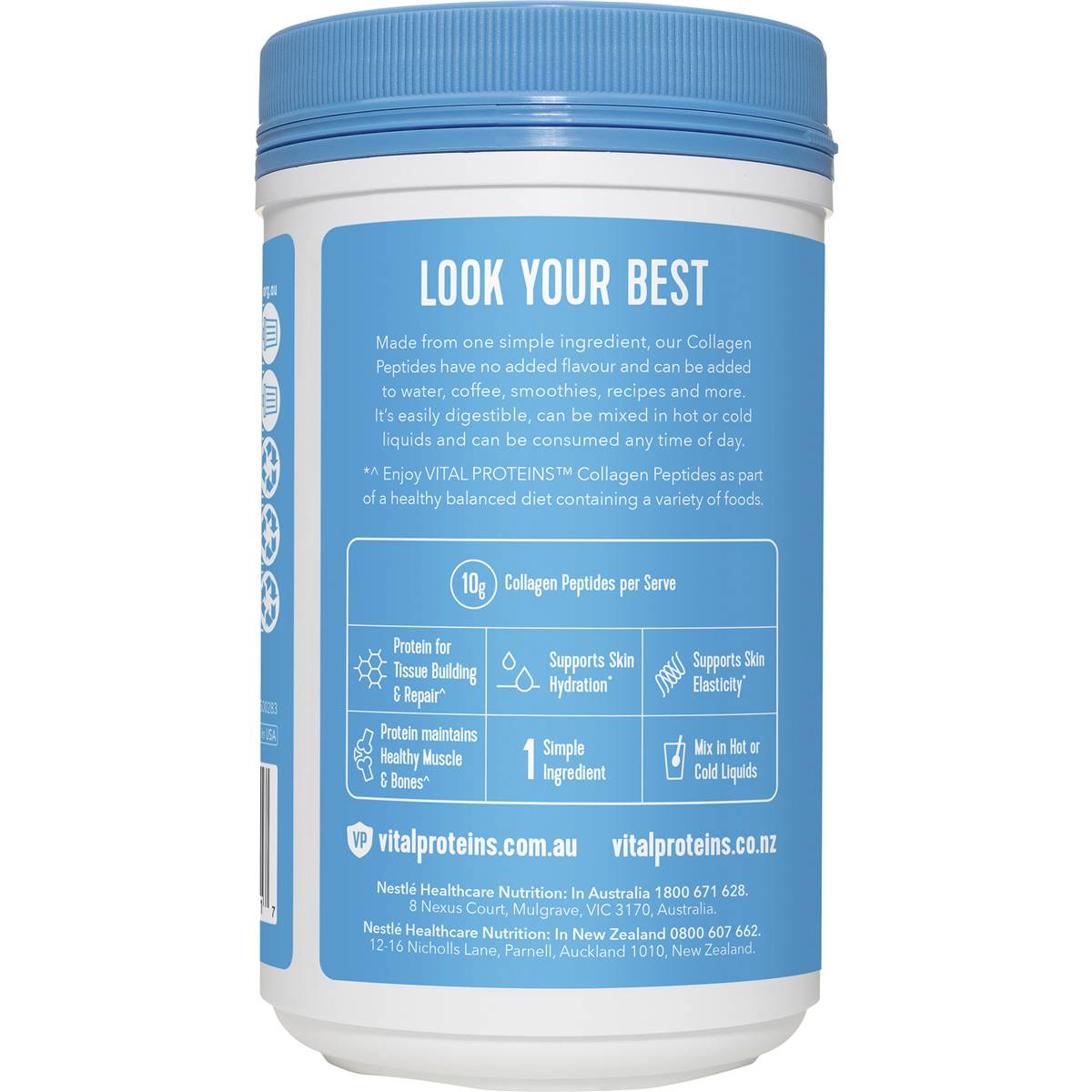 Vital Proteins Collagen Peptides Unflavoured 284g