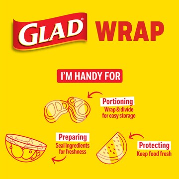 Glad Cling Wrap 60m each