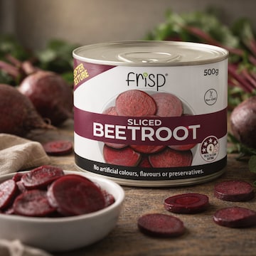 Frisp Sliced Beetroot 500g