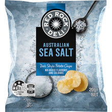 Red Rock Deli Potato Chips Sea Salt Natural 20g