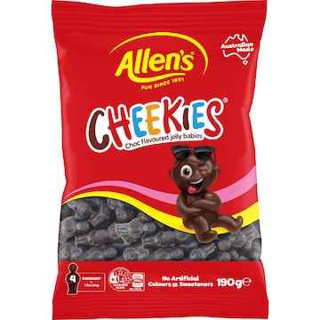 Allen's Cheekies Lollies Bag 190g