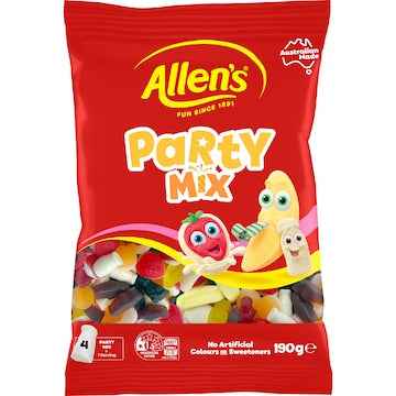 Allen's Party Mix Lollies Bag 190g