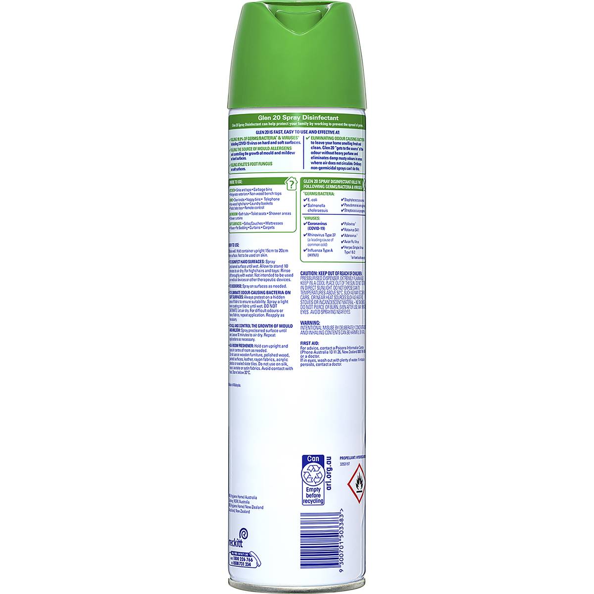 Glen 20 All-In-One Original Disinfectant Spray 490g