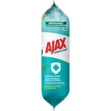 Ajax Disinfectant Cleaning Wipes Sparkling Citrus & Pineapple 110 pack