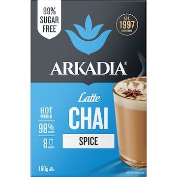 Arkadia Chai Spice Tea 99% Sugar Free 8 pack