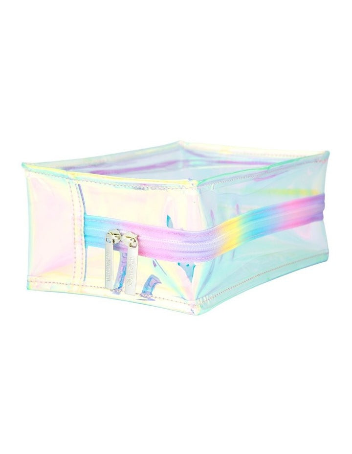 Hologram Beauty Bag Medium in Multi