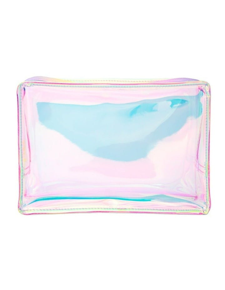 Hologram Beauty Bag Medium in Multi