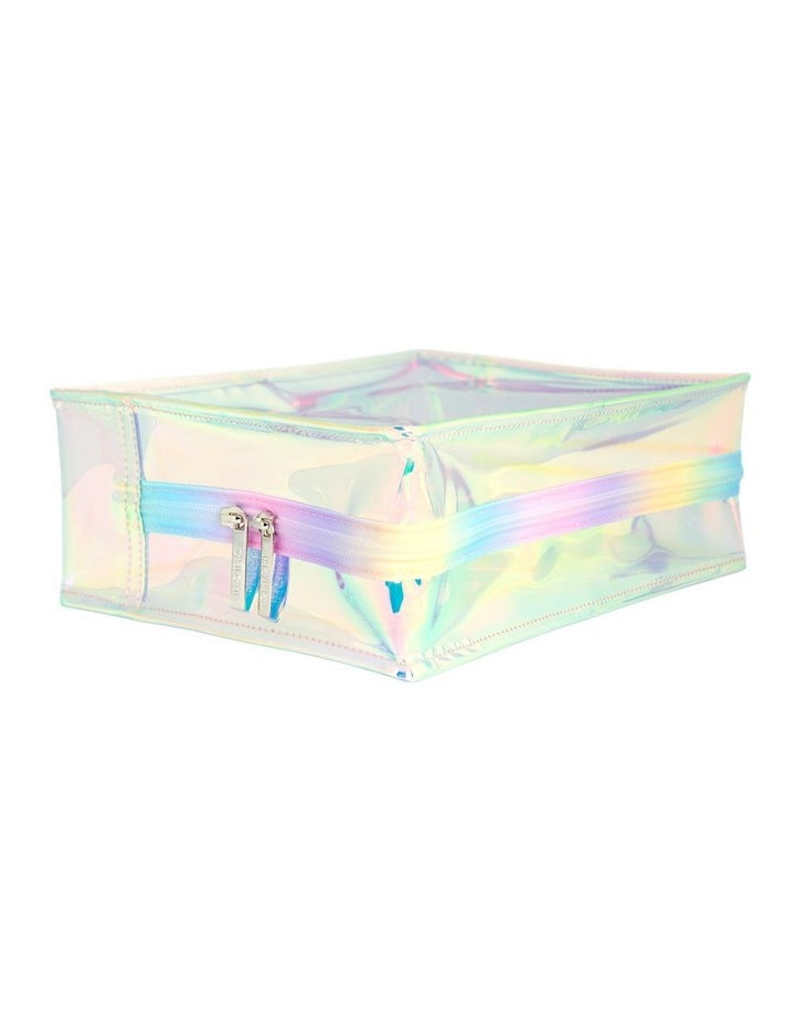 Hologram Beauty Bag Large in Multi