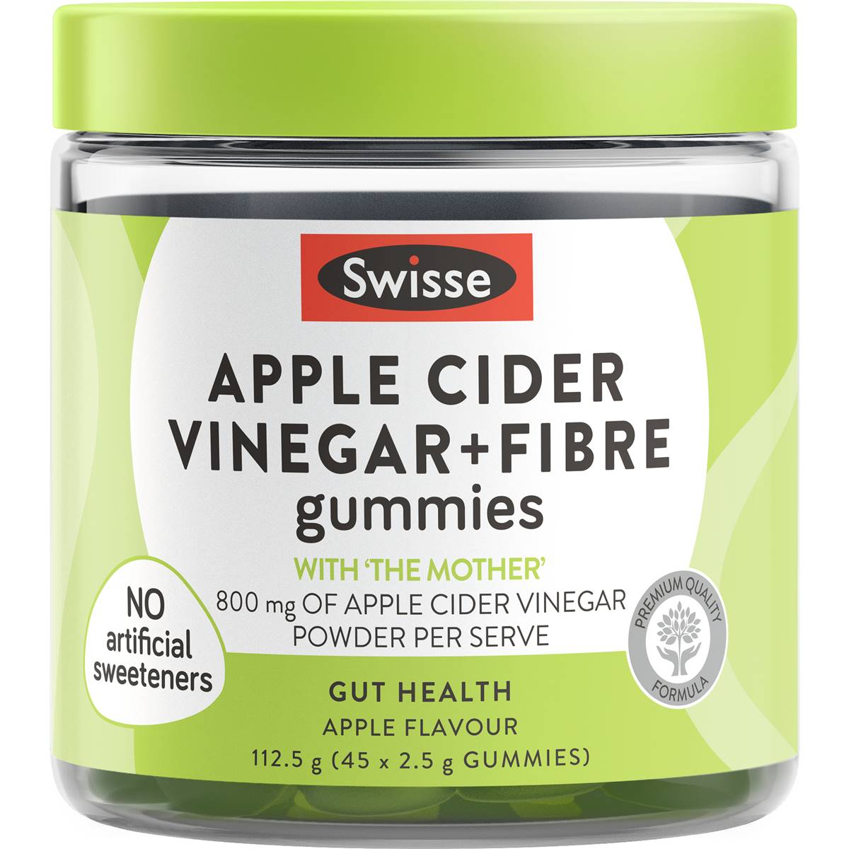 Swisse Apple Cider Vinegar + Fibre Gummies 45 pack