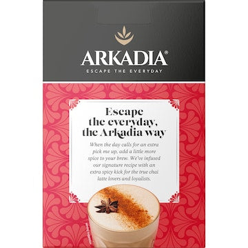 Arkadia Chai Tea Extra Spice 8 pack