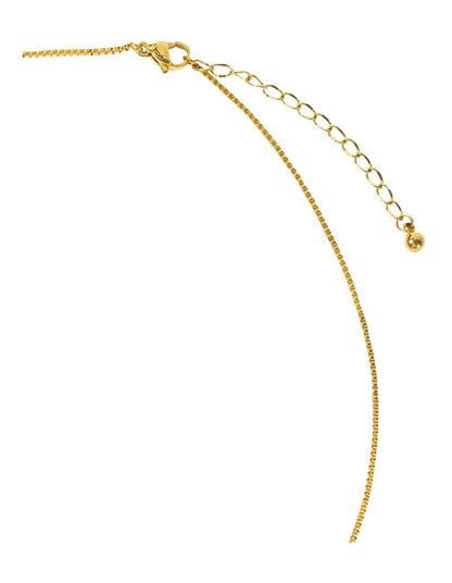 Tiny Flower Necklace in Gold