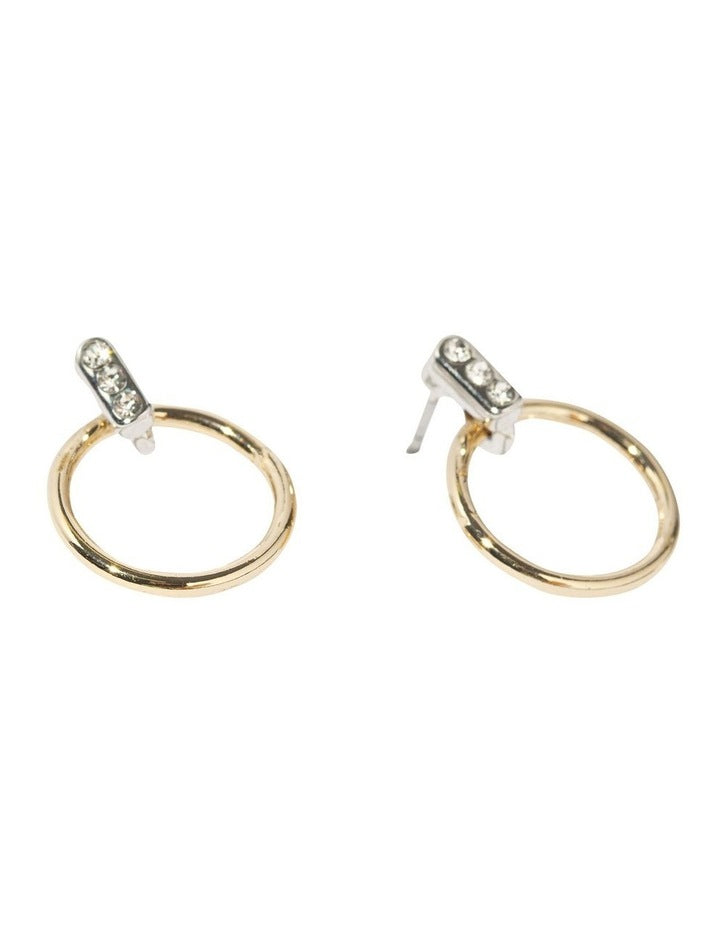 Matchstick Ring Earring in Multi