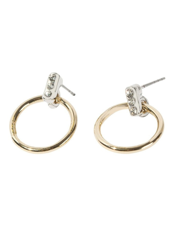 Matchstick Ring Earring in Multi