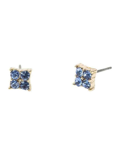 Floret Stud Earring Pack in Blue