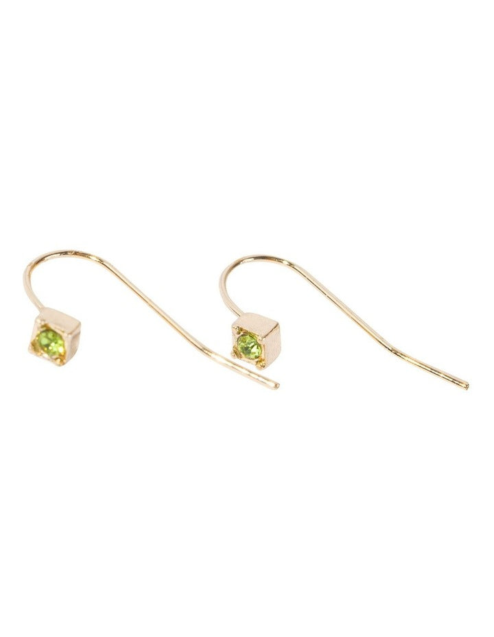 Fleur Stud Earring Pack in Green