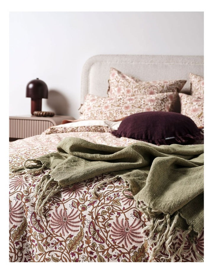 Oasis Cushion in Mulberry