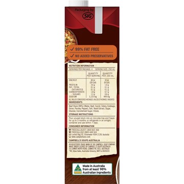 Campbell's Real Stock Beef 1L