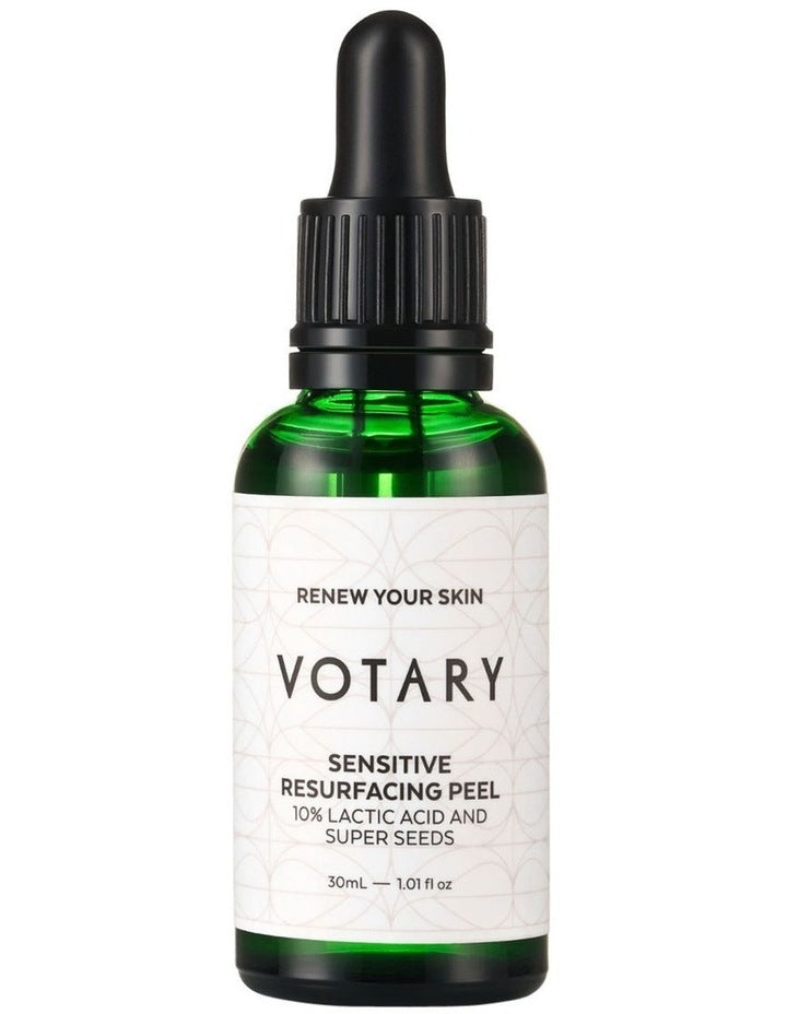 10% Lactic Acid and Super Seeds Sensitive Resurfacing Peel 30ml