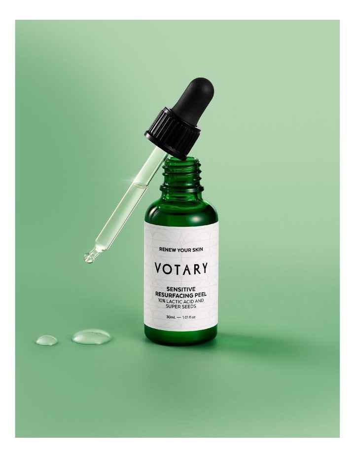 10% Lactic Acid and Super Seeds Sensitive Resurfacing Peel 30ml