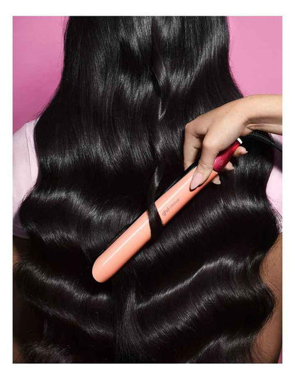 Chronos Hair Straightener in Sun-Kissed Peach