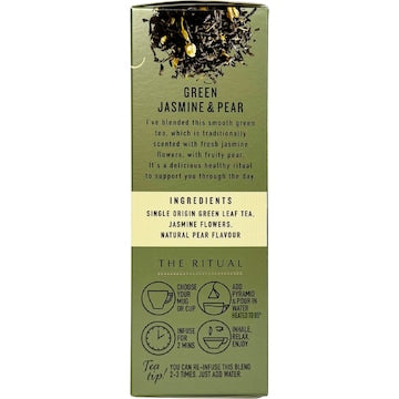Madame Flavour Green Jasmine & Pear Tea Pods 18 pack