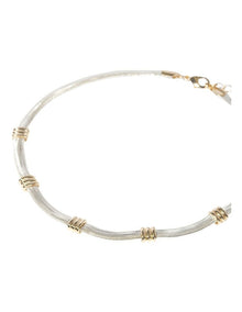 Sleek Bar Tab Necklace in Multi