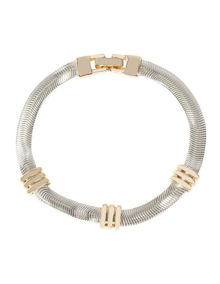 Sleek Bar Tab Bracelet in Multi